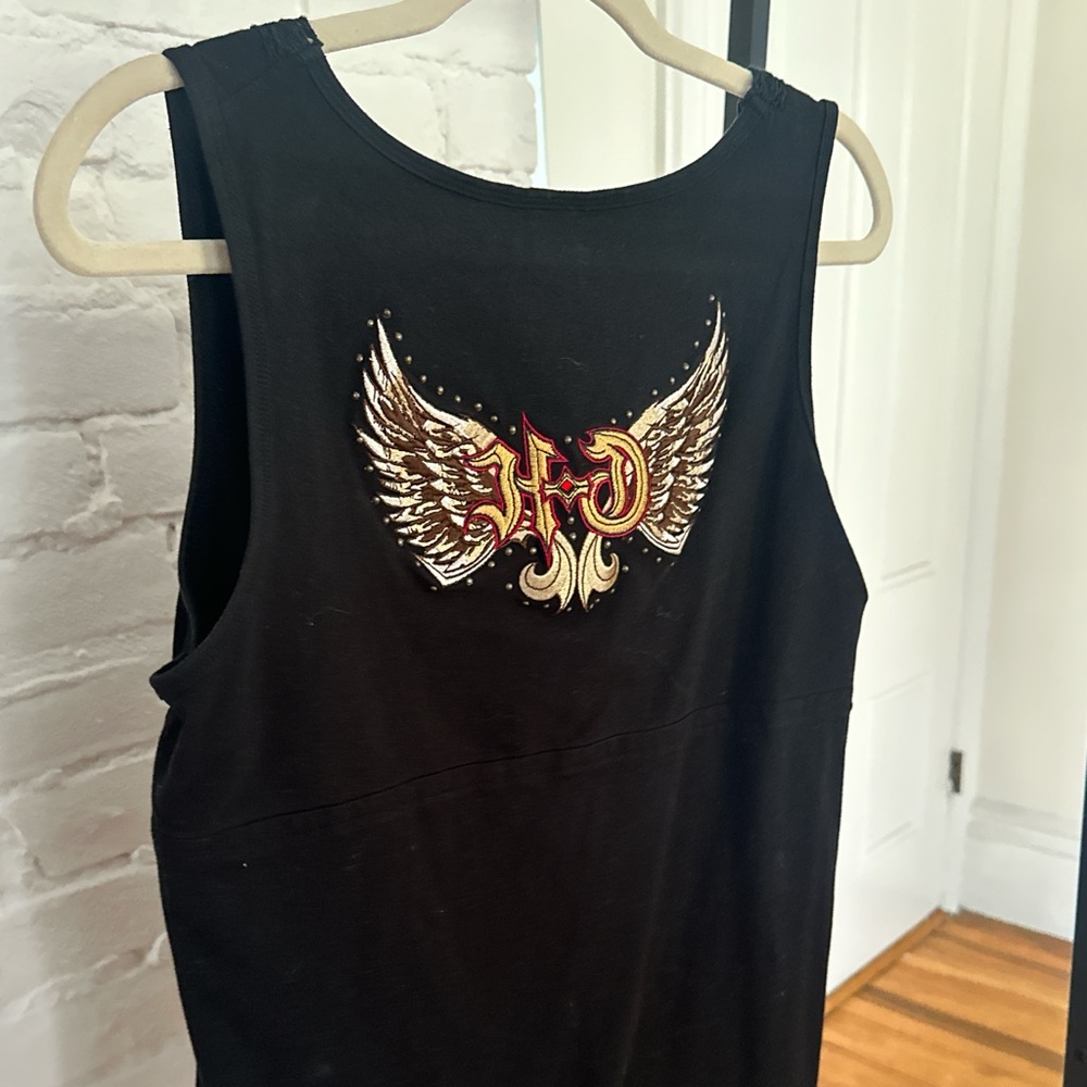 HARLEY DAVIDSON Vintage Embellished Tank Top